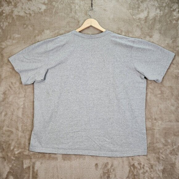 Carhartt T-Shirt Big Logo Canada Spellout Relaxed Fit Short Sleeve Size 2XL Gray - Picture 9 of 10